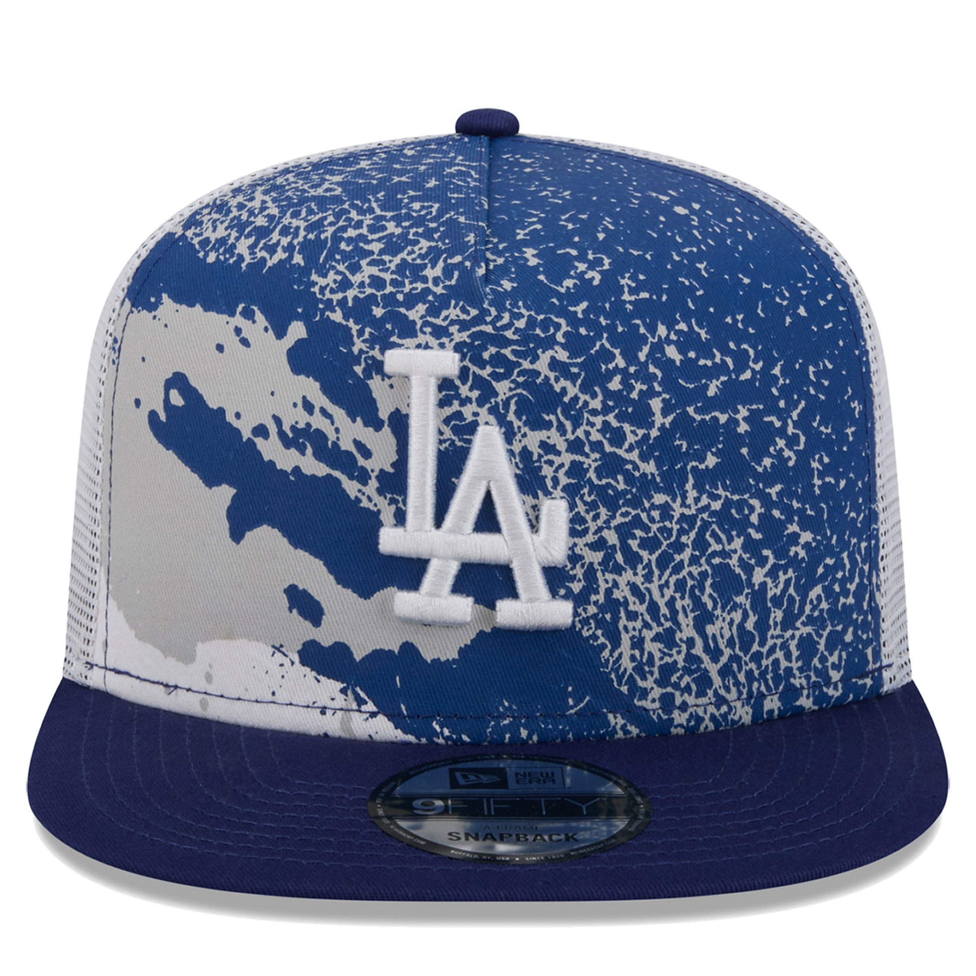 Men's New Era Royal Los Angeles Dodgers Court Sport 9FIFTY Snapback Hat - Image 8