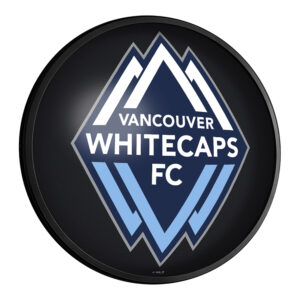 Vancouver Whitecaps FC 18'' Round Slimline Illuminated Wall Sign