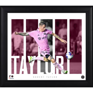 Robert Taylor Inter Miami CF Framed 15" x 17" Player Core Collage