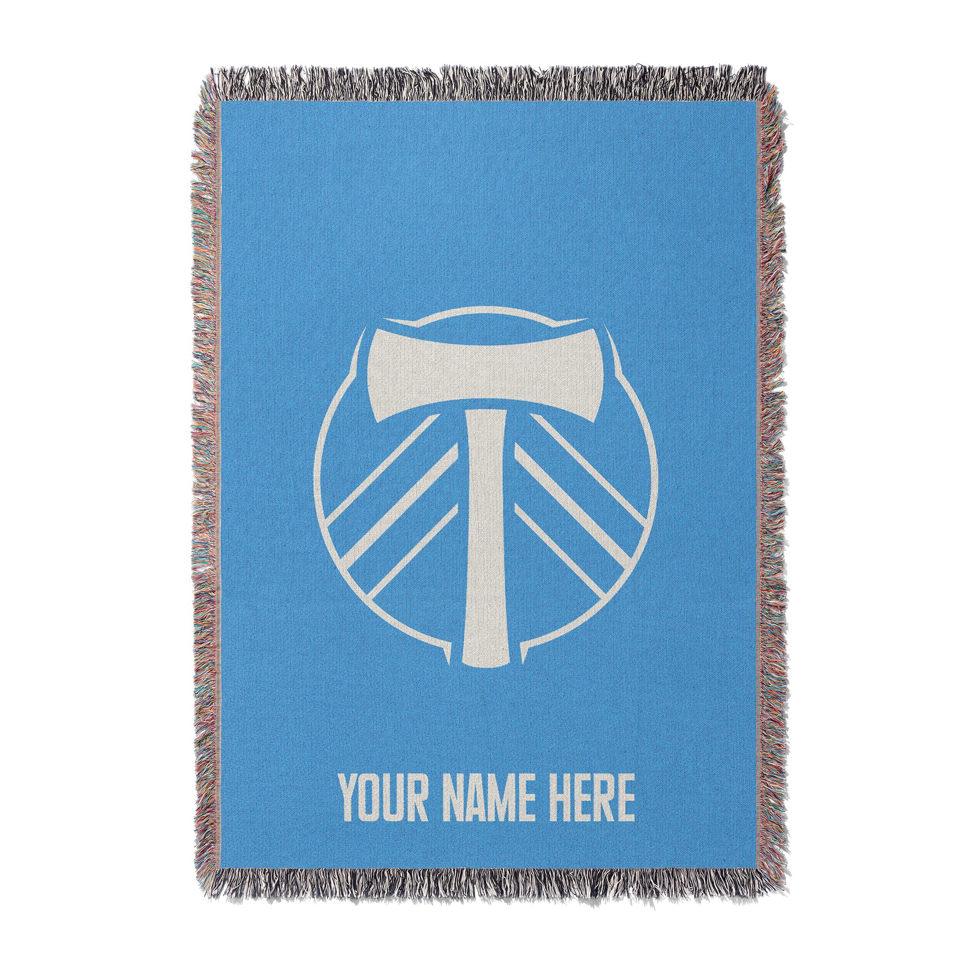Chad & Jake Portland Timbers 50" x 60" Personalized Woven Blanket