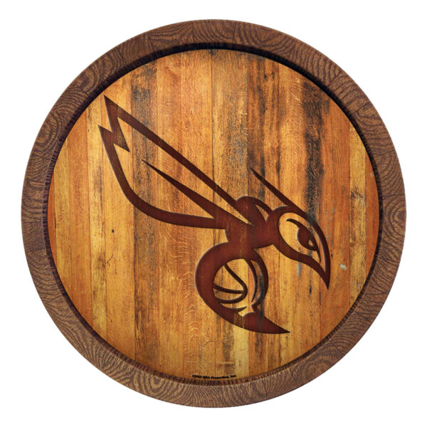 Charlotte Hornets 20.25'' Faux Barrel Top Sign