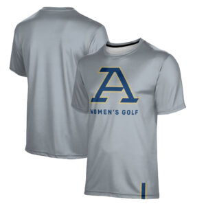 Men's ProSphere Gray Akron Zips Women's Golf Logo T-Shirt