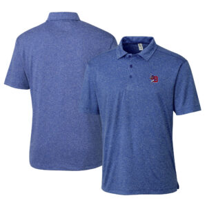 Men's Cutter & Buck  Heather Royal Buffalo Bisons  Clique Charge Active Polo