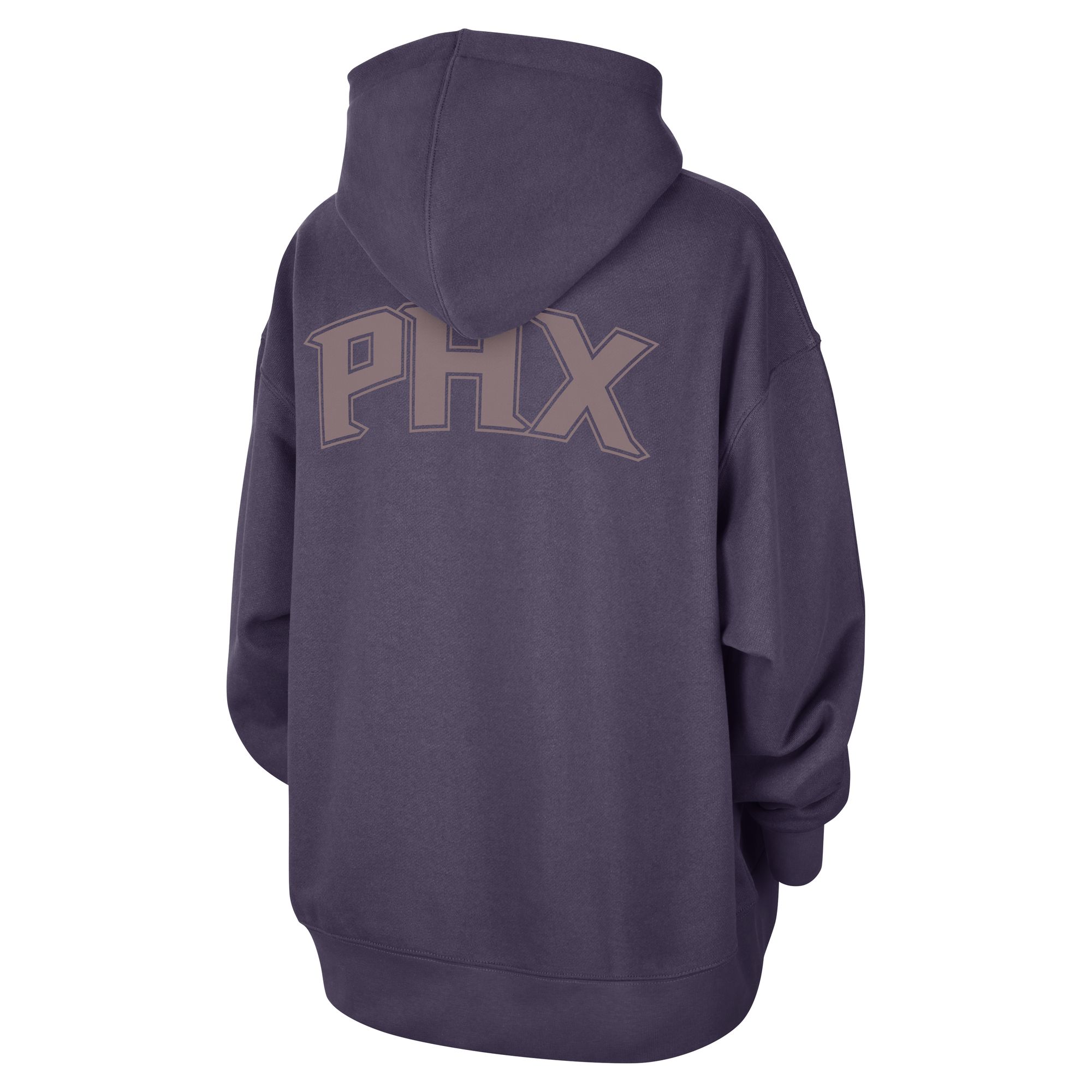 Women's Jordan Brand Purple Phoenix Suns Courtside Statement Edition Oversized Pullover Hoodie - Image 7