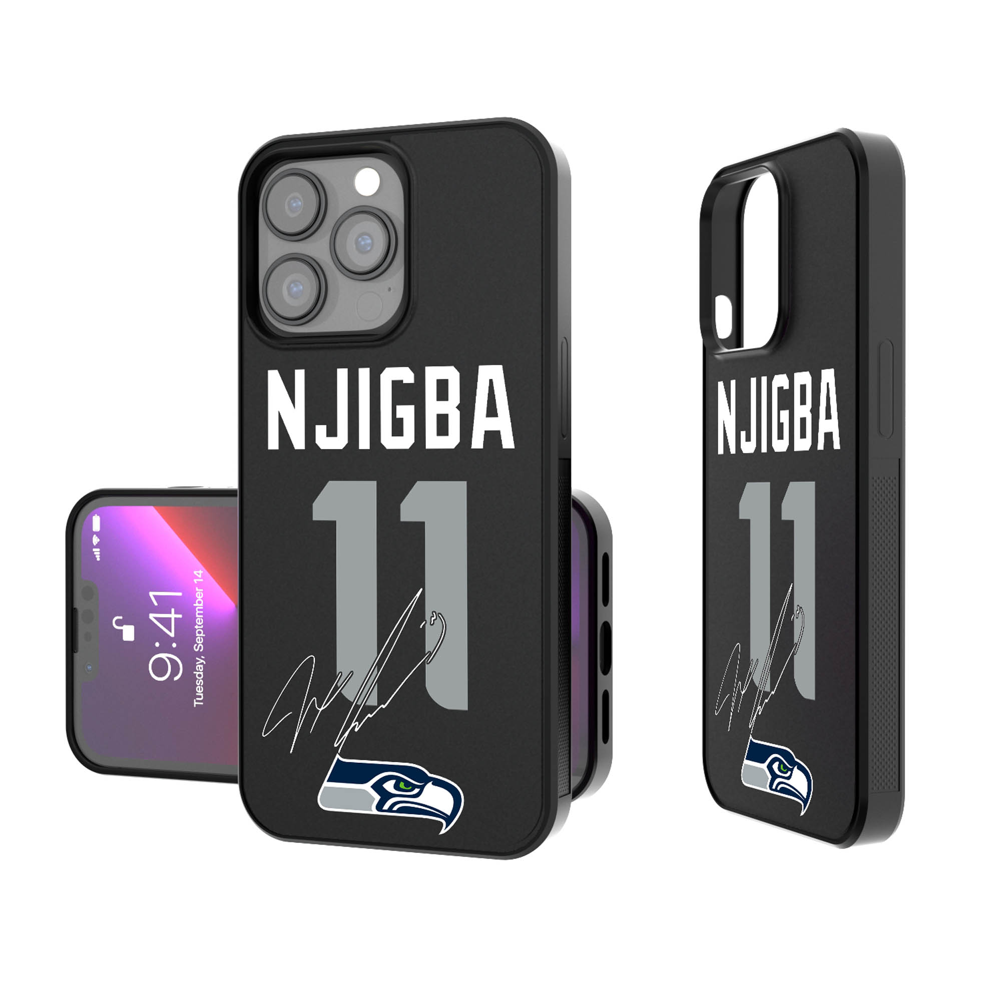 Keyscaper Jaxon Smith-Njigba Seattle Seahawks iPhone Bump Case