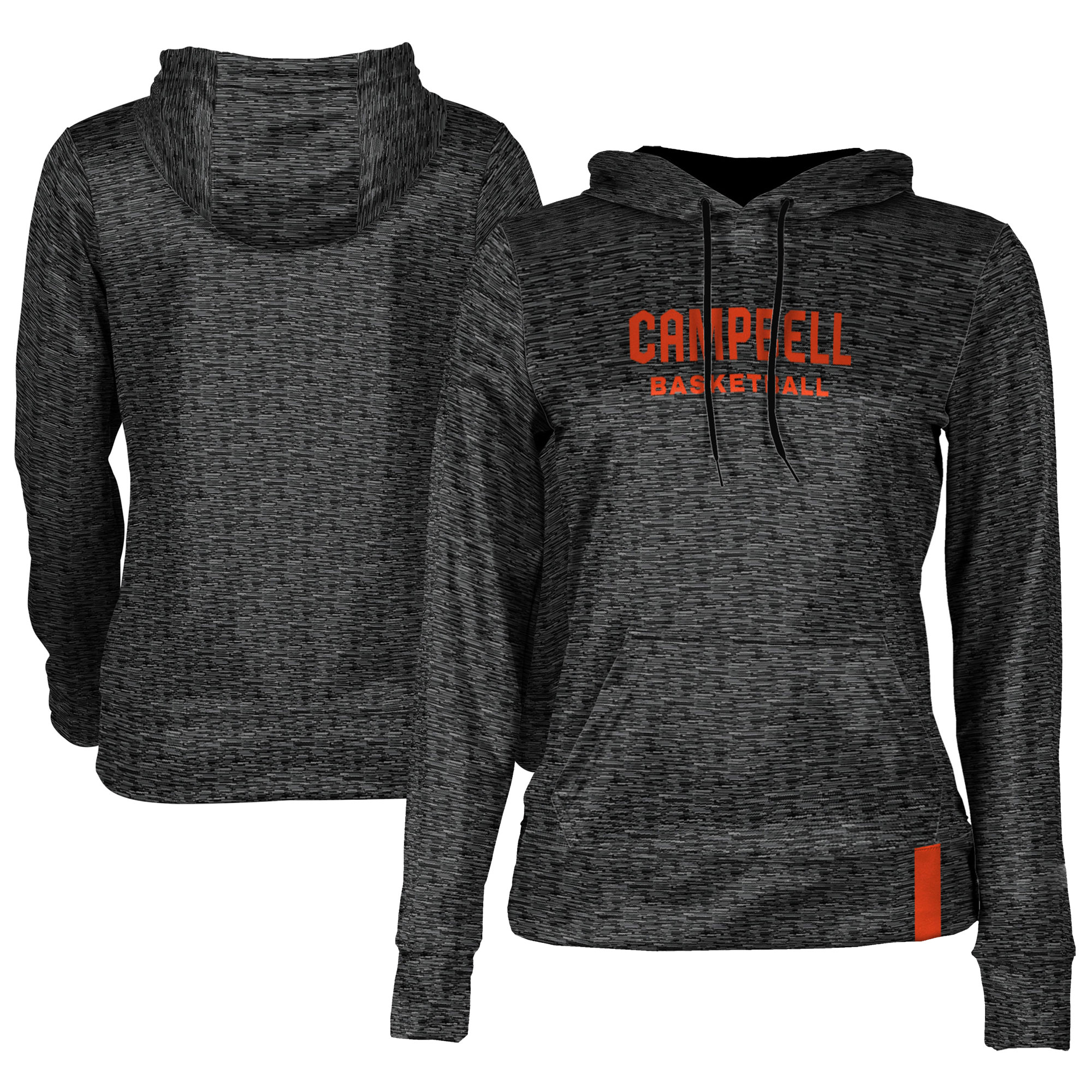 Women's ProSphere Black Campbell Fighting Camels Basketball Pullover Hoodie - Image 2