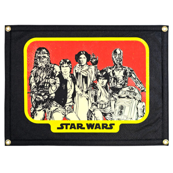 Star Wars Characters Camp Flag