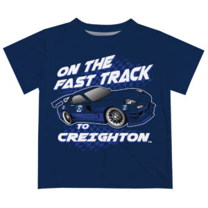 Toddler Vive La Fete Blue Creighton Bluejays Fast Track T-Shirt