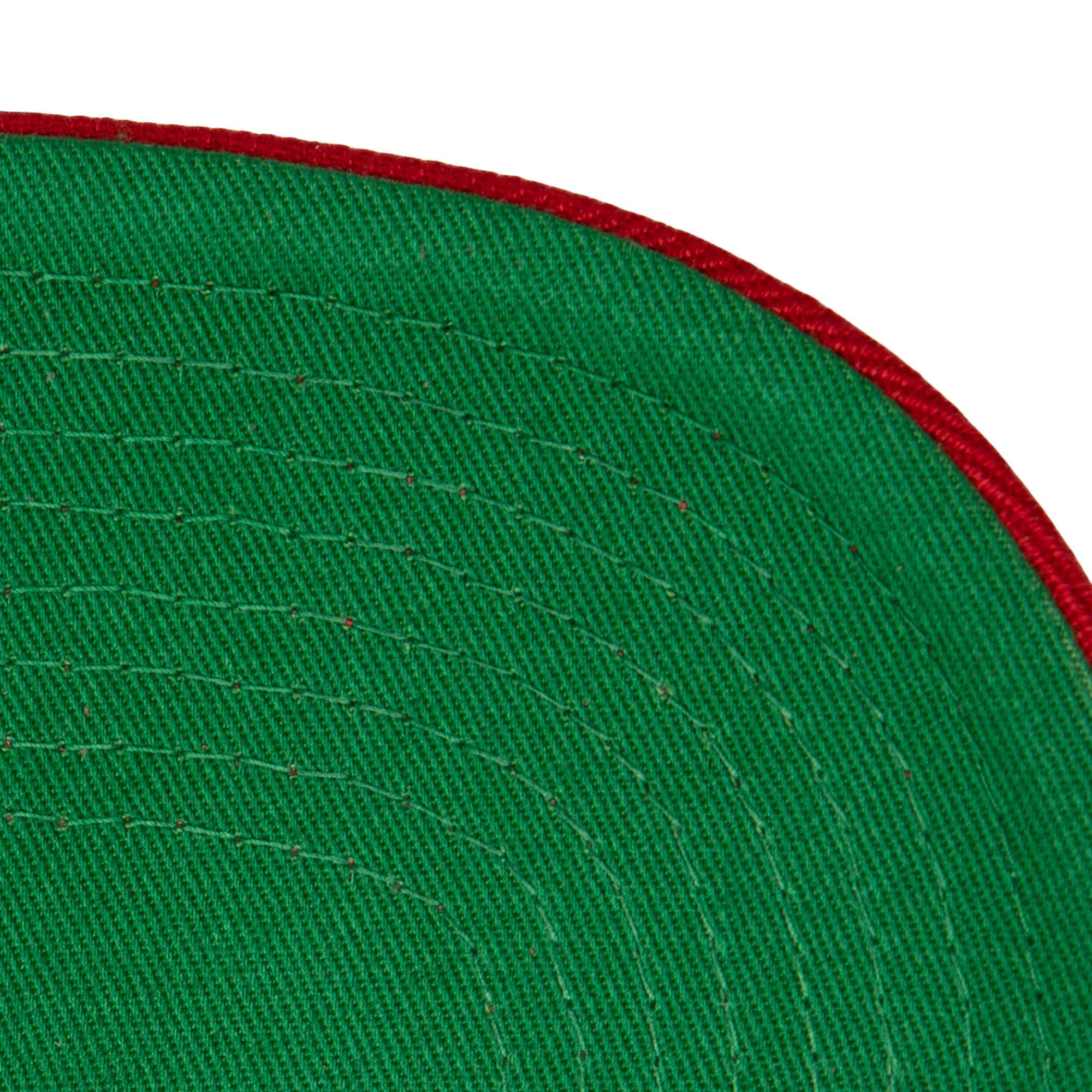 Men's Mitchell & Ness Cream/Red Miami Heat 3x NBA Champions Soul Legacy Defined Snapback Hat - Image 12