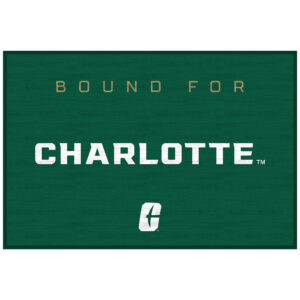 Charlotte 49ers 20'' x 30'' School Bound Floor Mat