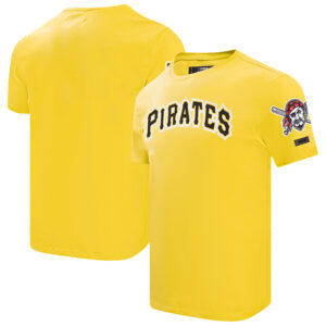 Men's Pro Standard Gold Pittsburgh Pirates Classic Chenille T-Shirt