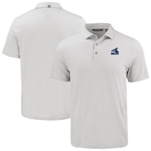 Men's Cutter & Buck White Chicago White Sox Coastline Epic Comfort Eco Recycled Polo