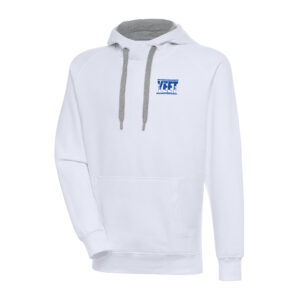 Men's Antigua White Jey Uso Victory Raglan Pullover Hoodie