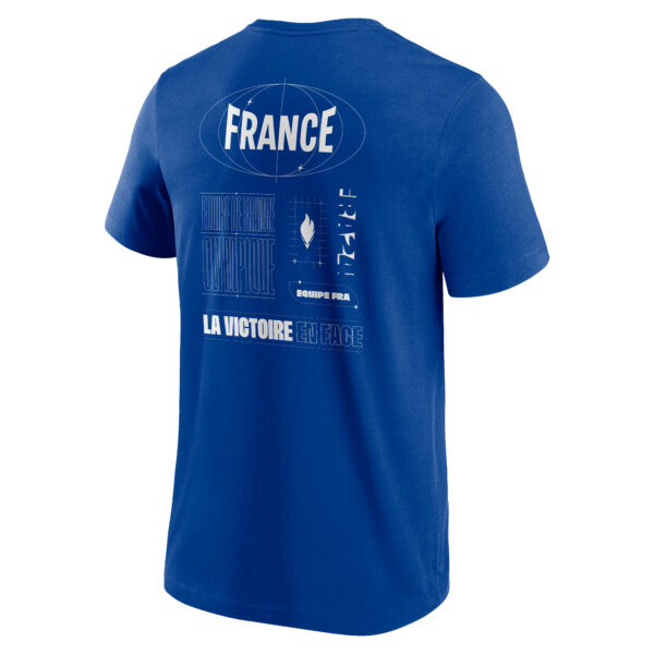 Men's Fanatics Royal Paris 2024 Summer Olympics La Victoire Graphic T-Shirt - Image 7