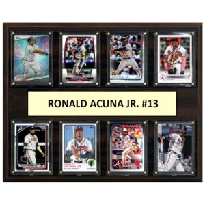 Ronald Acuna Atlanta Braves 12" x 15" Trading Card Plaque