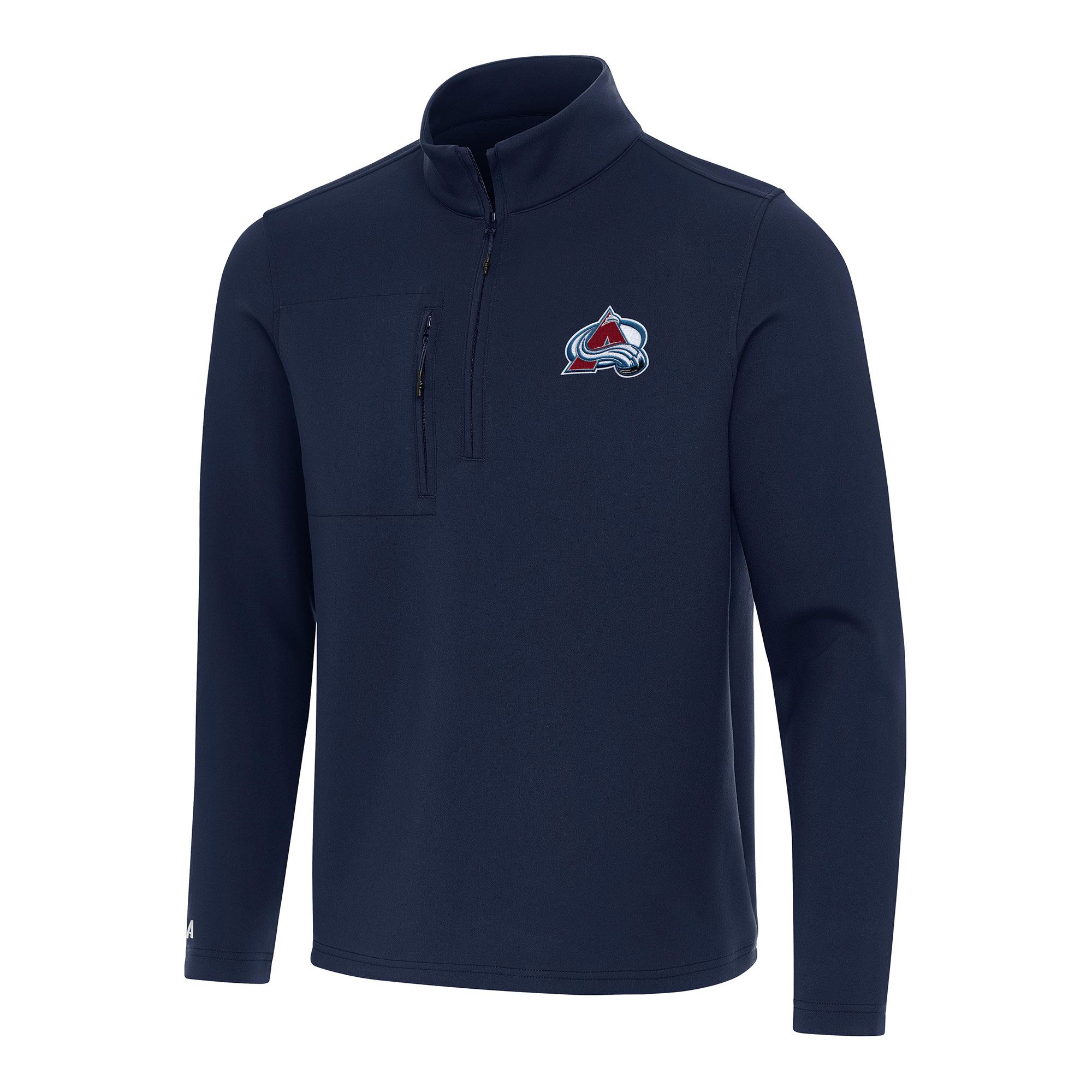 Men's Antigua Navy Colorado Avalanche Insider Quarter-Zip Top