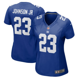 Women's Nike Anthony Johnson Jr.  Royal New York Giants  Game Jersey