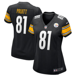 Women's Nike MyCole Pruitt  Black Pittsburgh Steelers  Game Jersey