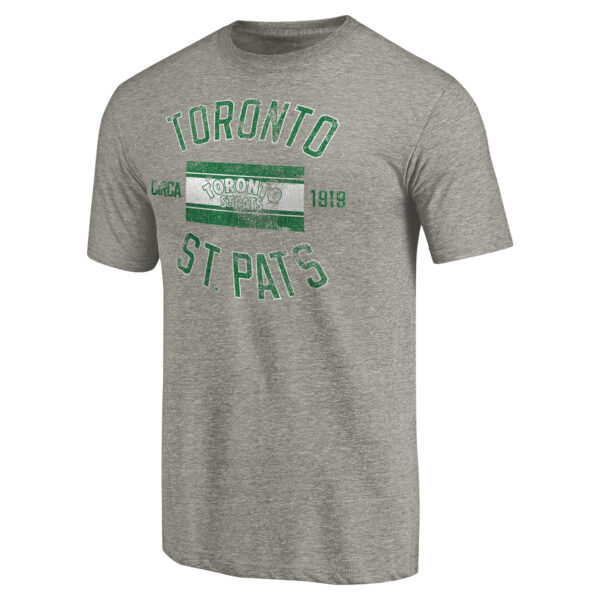 Men's Ash Toronto St. Pats Vintage Heritage Tri-Blend T-Shirt - Image 6