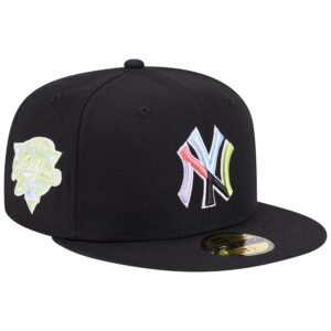 Men's New Era Black New York Yankees Multi-Color Pack 59FIFTY Fitted Hat