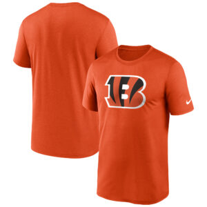 Men's Nike  Orange Cincinnati Bengals Legend Logo Performance T-Shirt