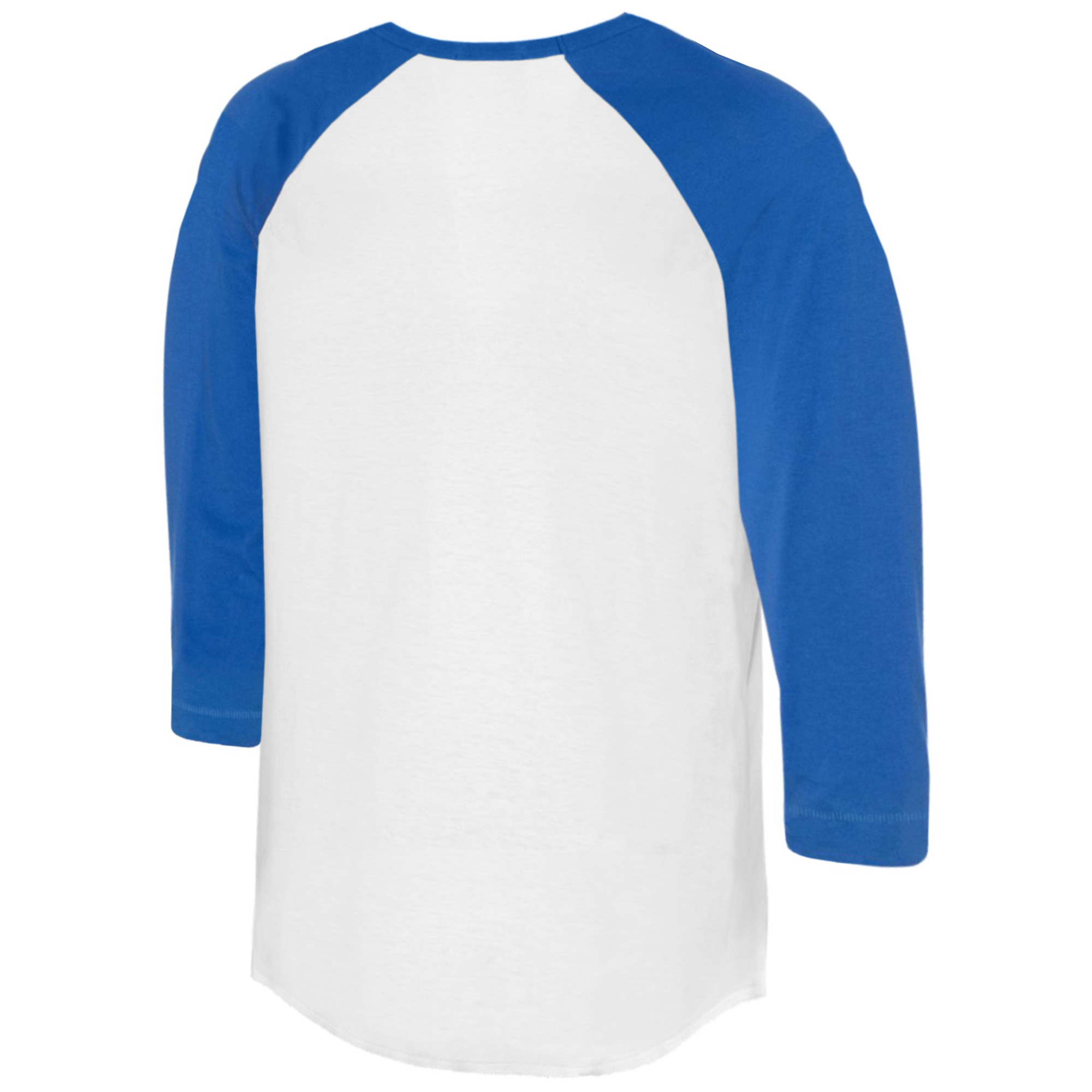 Women's Tiny Turnip White/Royal Los Angeles Dodgers Heart Lolly 3/4-Sleeve Raglan T-Shirt - Image 7