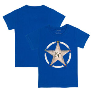 Infant Tiny Turnip Royal Kansas City Royals Military Star T-Shirt