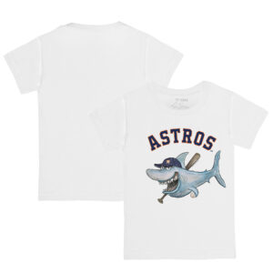 Infant Tiny Turnip White Houston Astros Shark Team T-Shirt