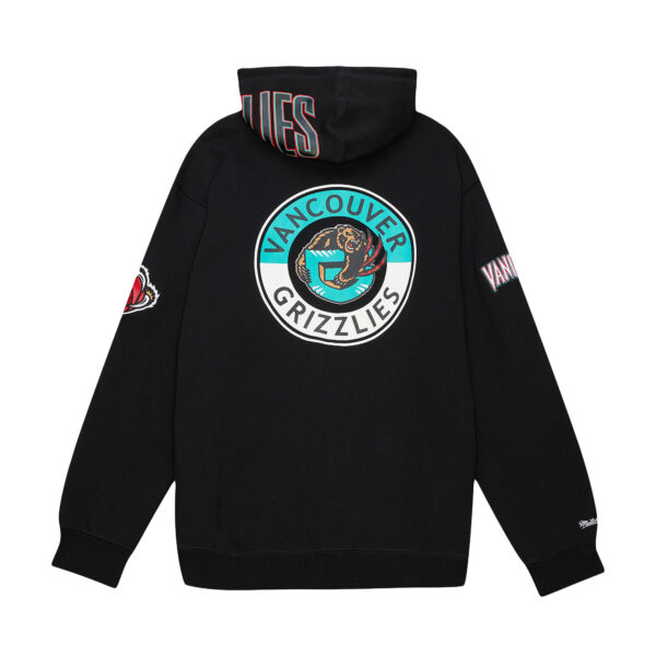 Men's Mitchell & Ness Black Vancouver Grizzlies City Collection Heritage Hoodie - Image 7