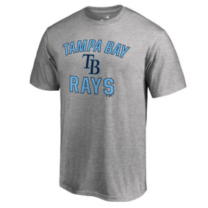 Men's Ash Tampa Bay Rays Victory Arch T-Shirt