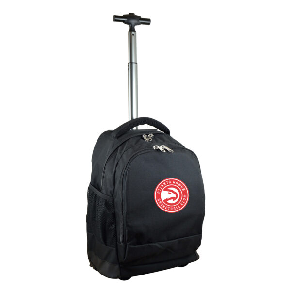 Black Atlanta Hawks 19'' Premium Wheeled Backpack - Image 9