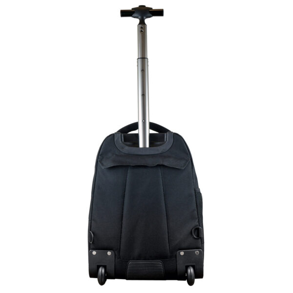 Black Atlanta Hawks 19'' Premium Wheeled Backpack - Image 3