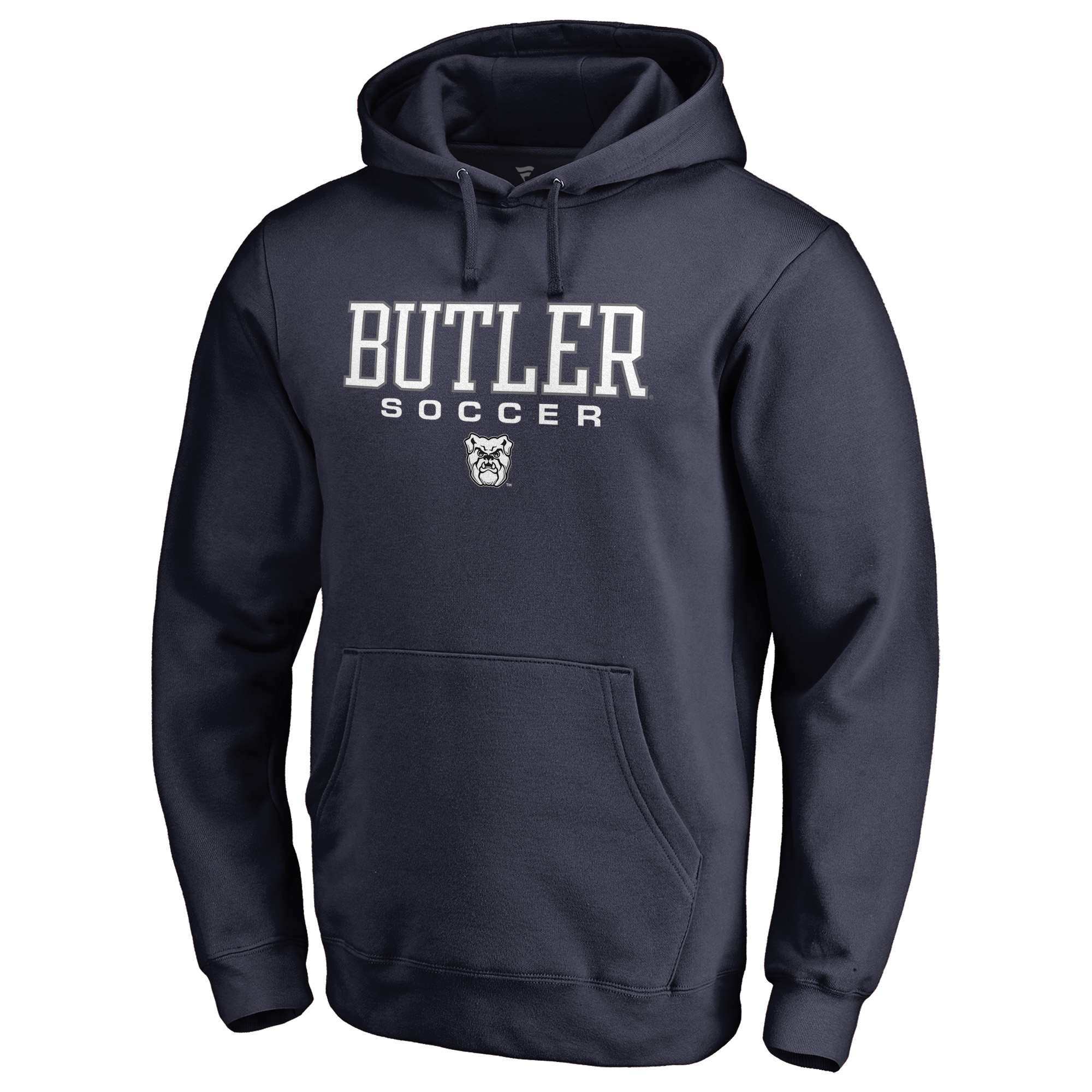Men's Navy Butler Bulldogs True Sport Soccer Pullover Hoodie