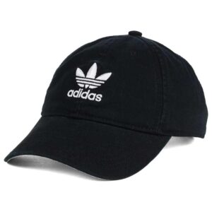 adidas Originals Pre-Curve Washed Adjustable Hat - Black