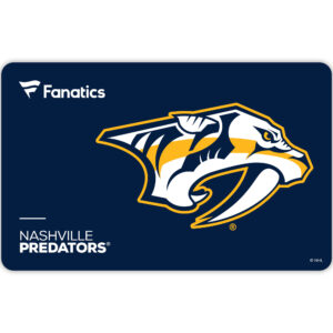 Nashville Predators Fanatics eGift Card ($10 - $500)