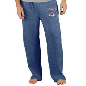 Men's Concepts Sport Navy Colorado Avalanche Mainstream Terry Pants