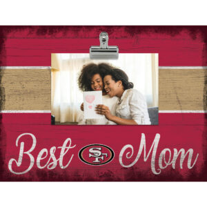 San Francisco 49ers 10.5'' x 8'' Best Mom Clip Frame