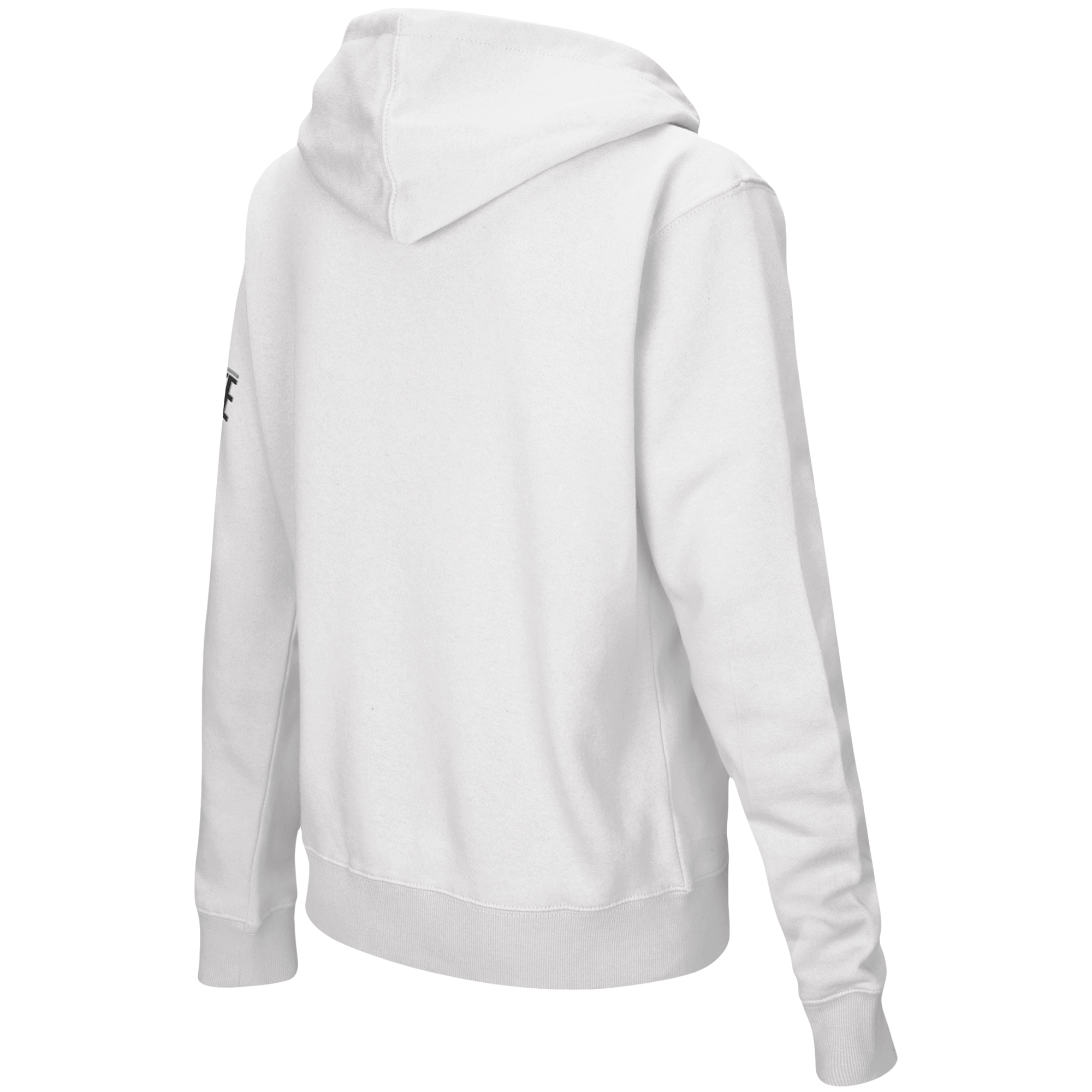 Women's White Ohio State Buckeyes Arched Name Full-Zip Hoodie - Image 4