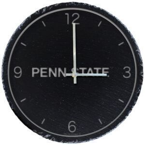 Gray Penn State Nittany Lions 12'' Slate Clock