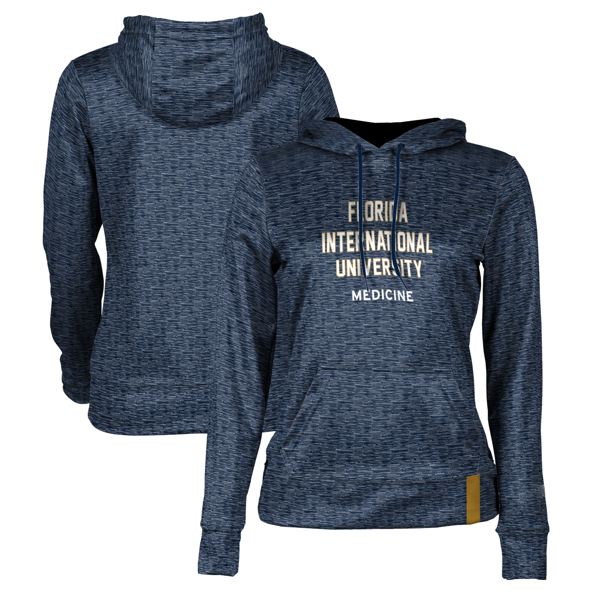 Women's Navy FIU Panthers Medicine Pullover Hoodie