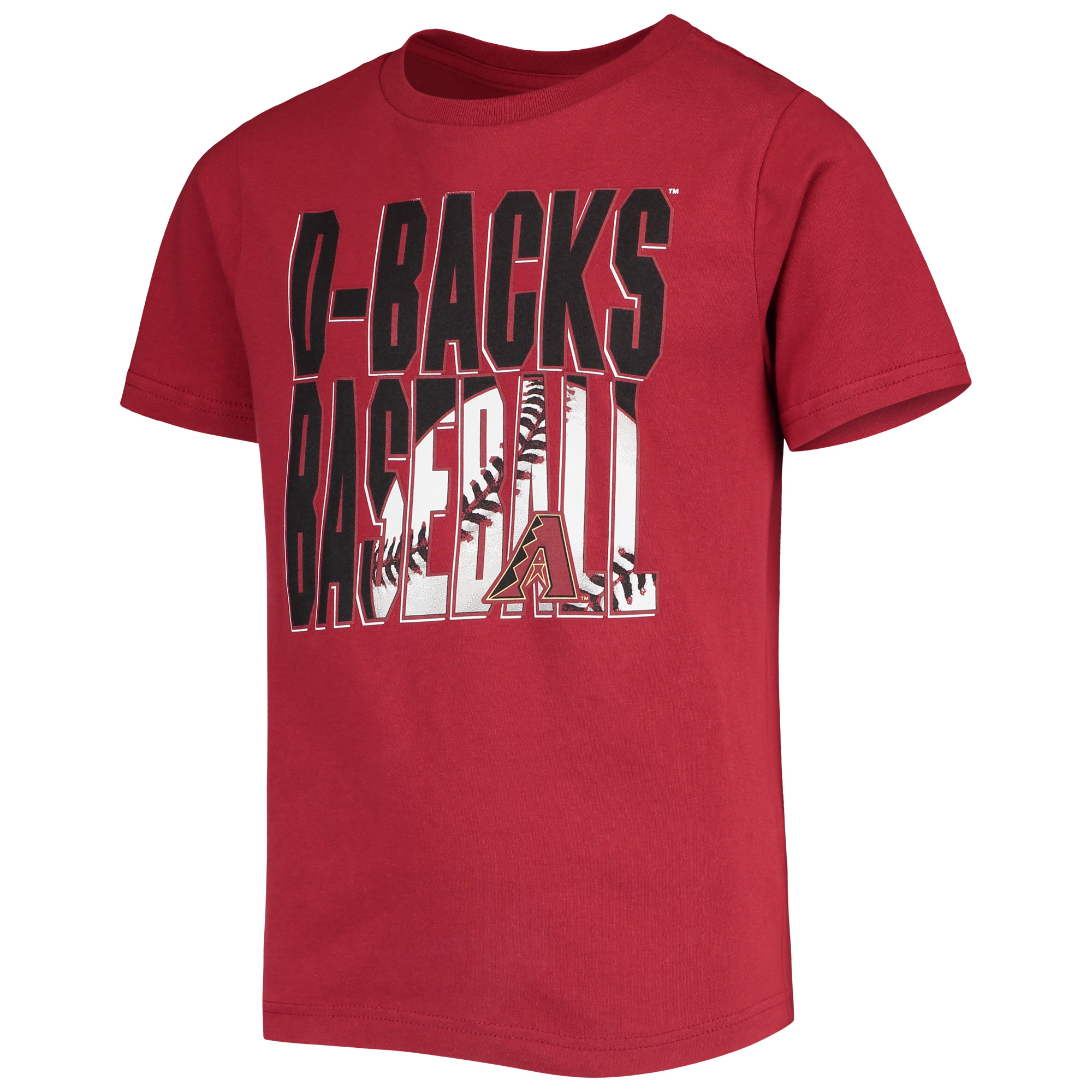 Youth Red Arizona Diamondbacks Icon Baseball T-Shirt - Image 5