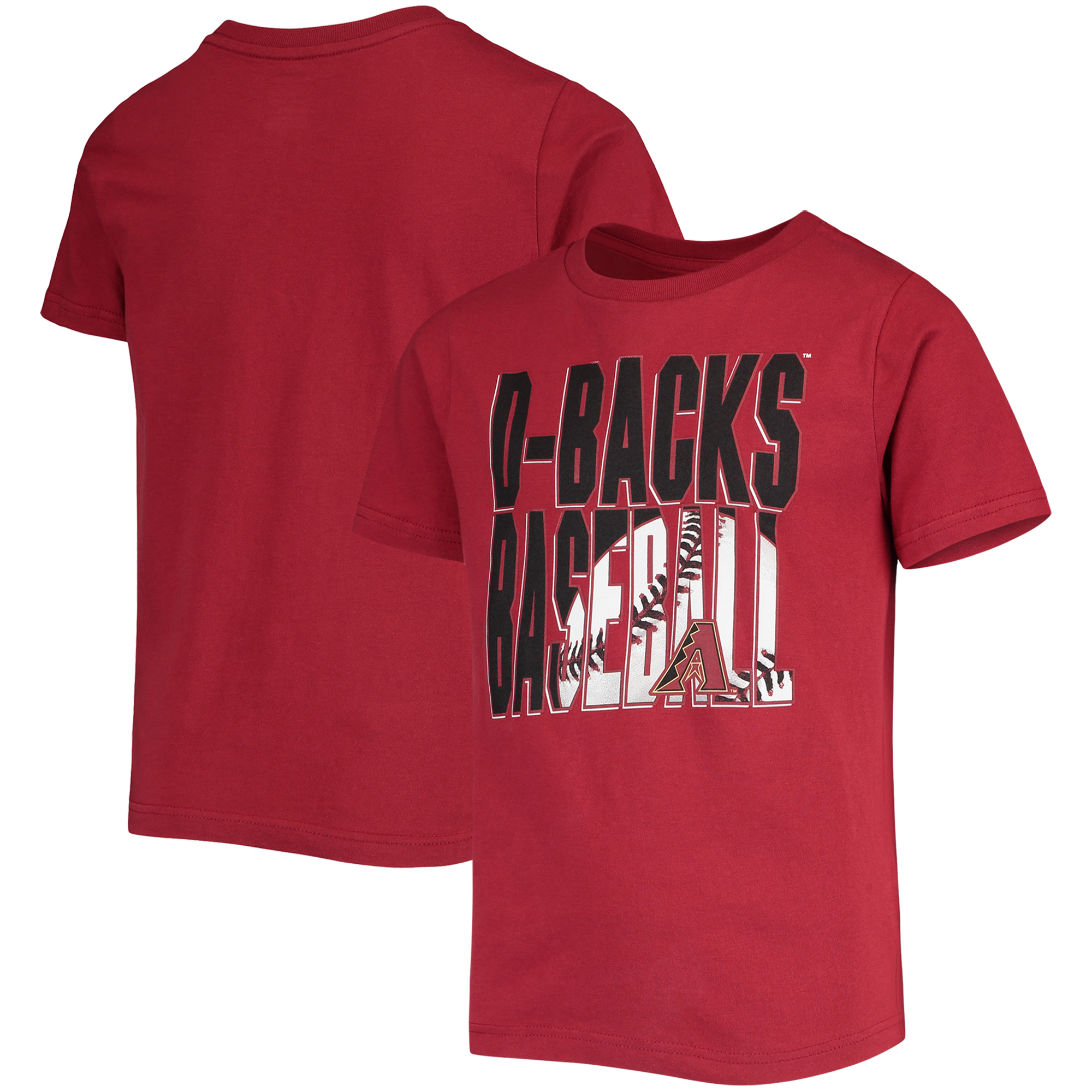 Youth Red Arizona Diamondbacks Icon Baseball T-Shirt