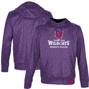 Men's ProSphere Purple Linfield Wildcats Women's Soccer Name Drop Pullover Hoodie