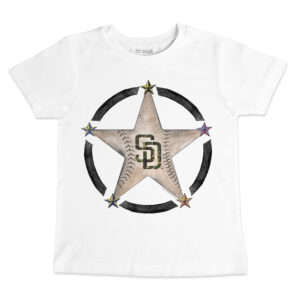 Toddler Tiny Turnip White San Diego Padres Military Star T-Shirt