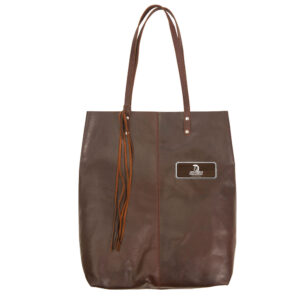 Brown UNCG Spartans Logo Plate Mee Canyon Tote