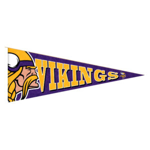 Minnesota Vikings 24'' Wood Pennant