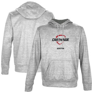 Youth ProSphere Gray Carthage Firebirds Soccer Pullover Hoodie