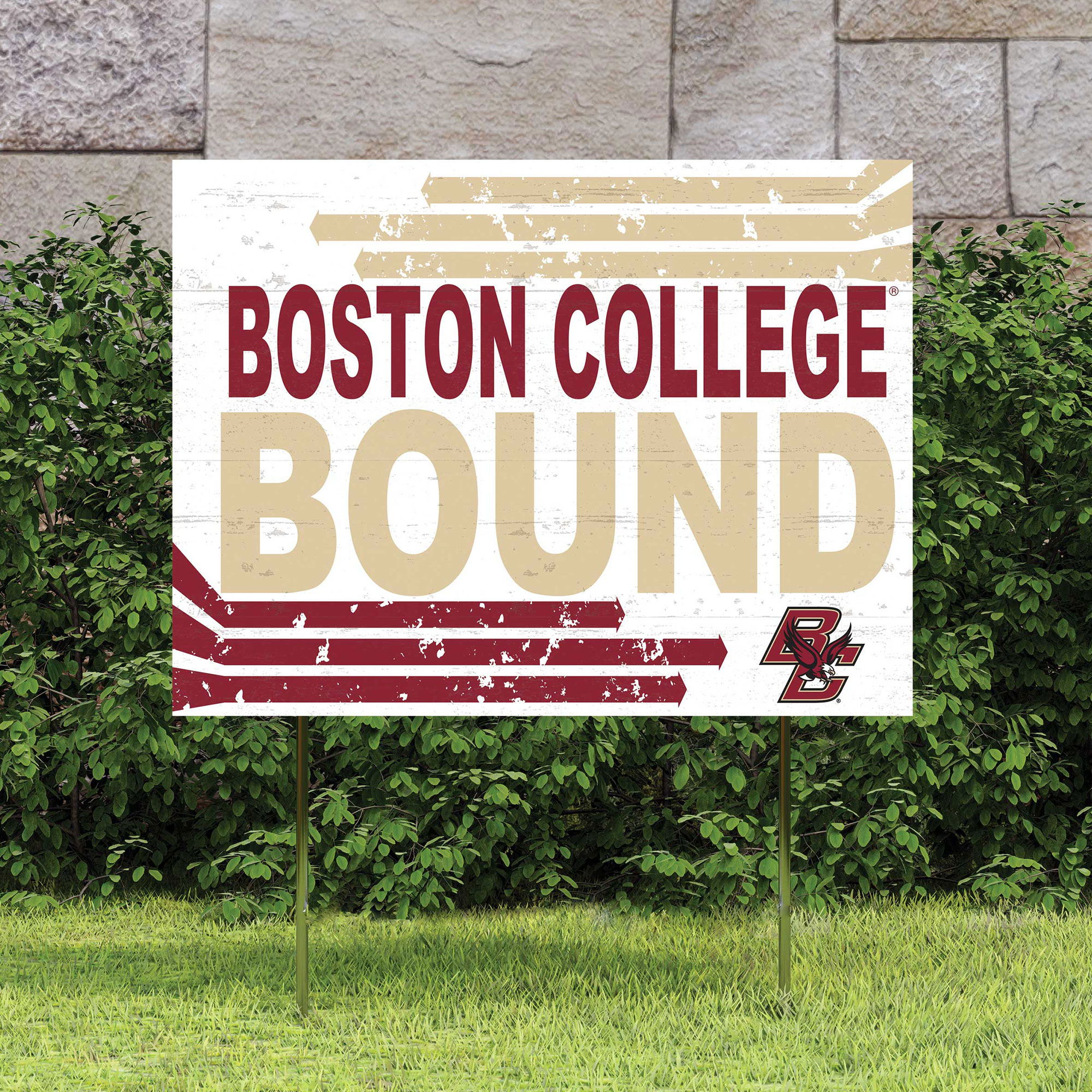 Boston College Eagles 18'' x 24'' Bound Yard Sign - Image 3