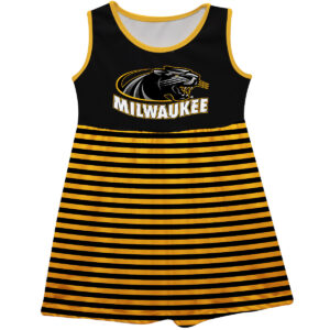Girls Infant Black Wisconsin-Milwaukee Panthers Tank Top Dress