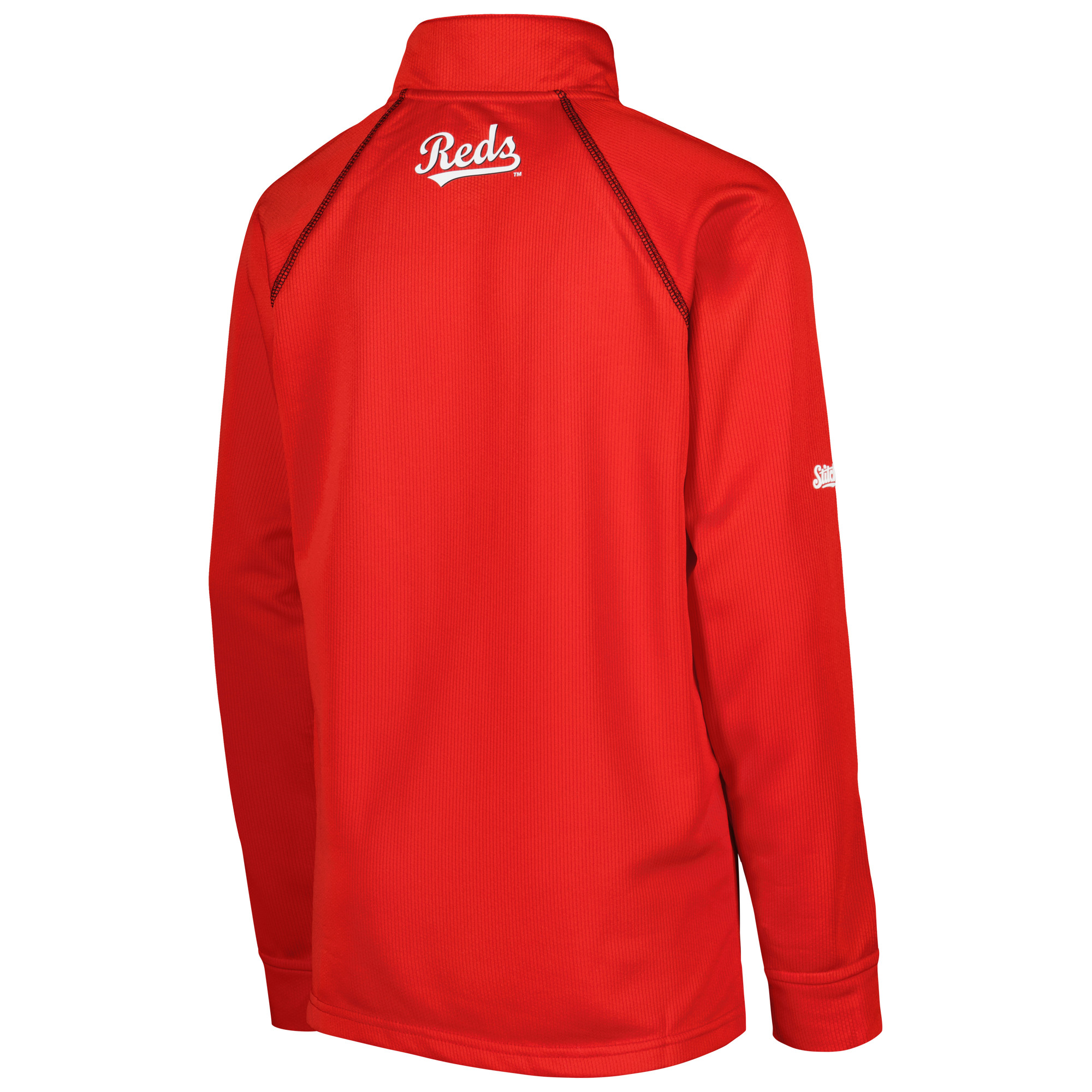 Men's Starter Heather Gray New York Giants Player Grid Pullover Sweatshirt - Image 4